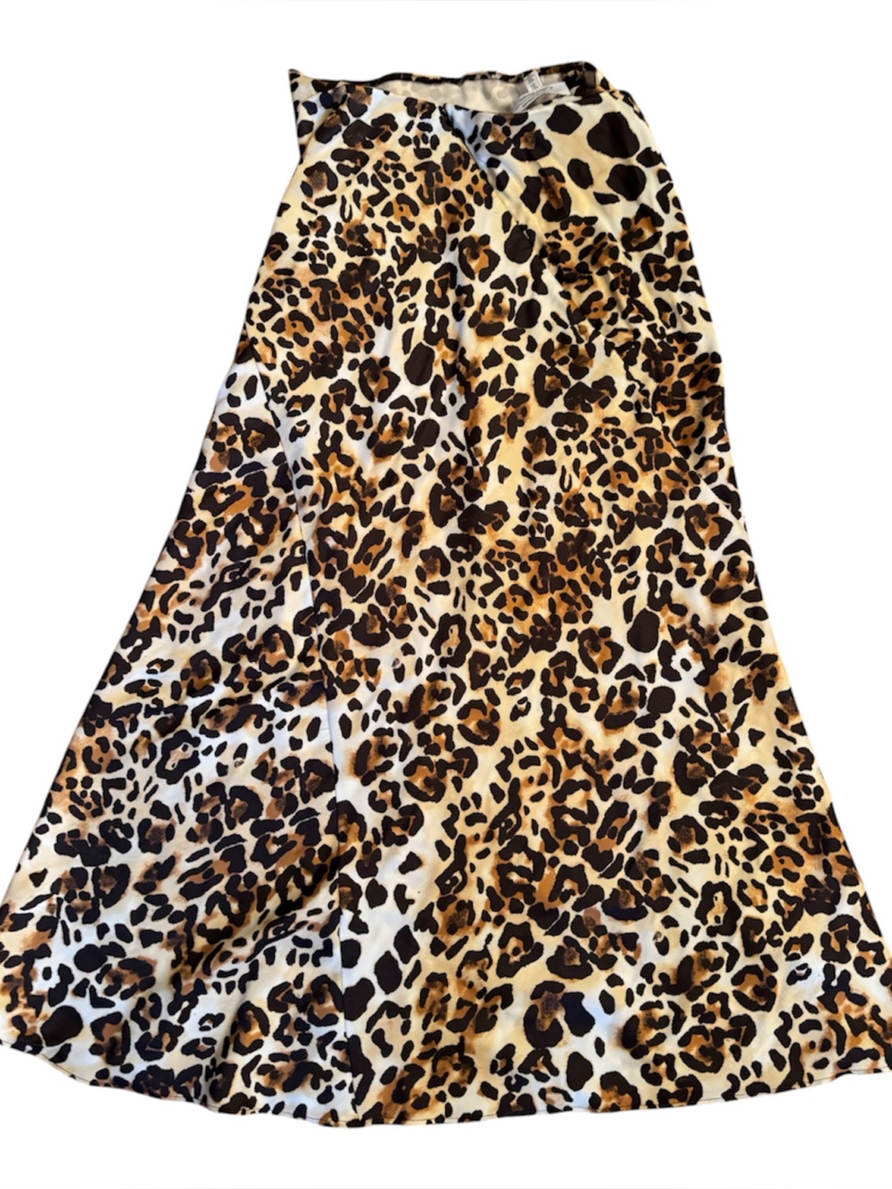 & Other Stories Leopard Print Satin Midi Skirt – Size 2 (NWOT) - Picture 3 of 5